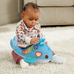 Baby Play Green Knuffel & Leer Walvis|VTech Cheap