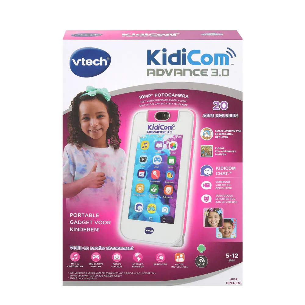 Kidi Kidicom Advance 3.0 Roze|VTech Clearance