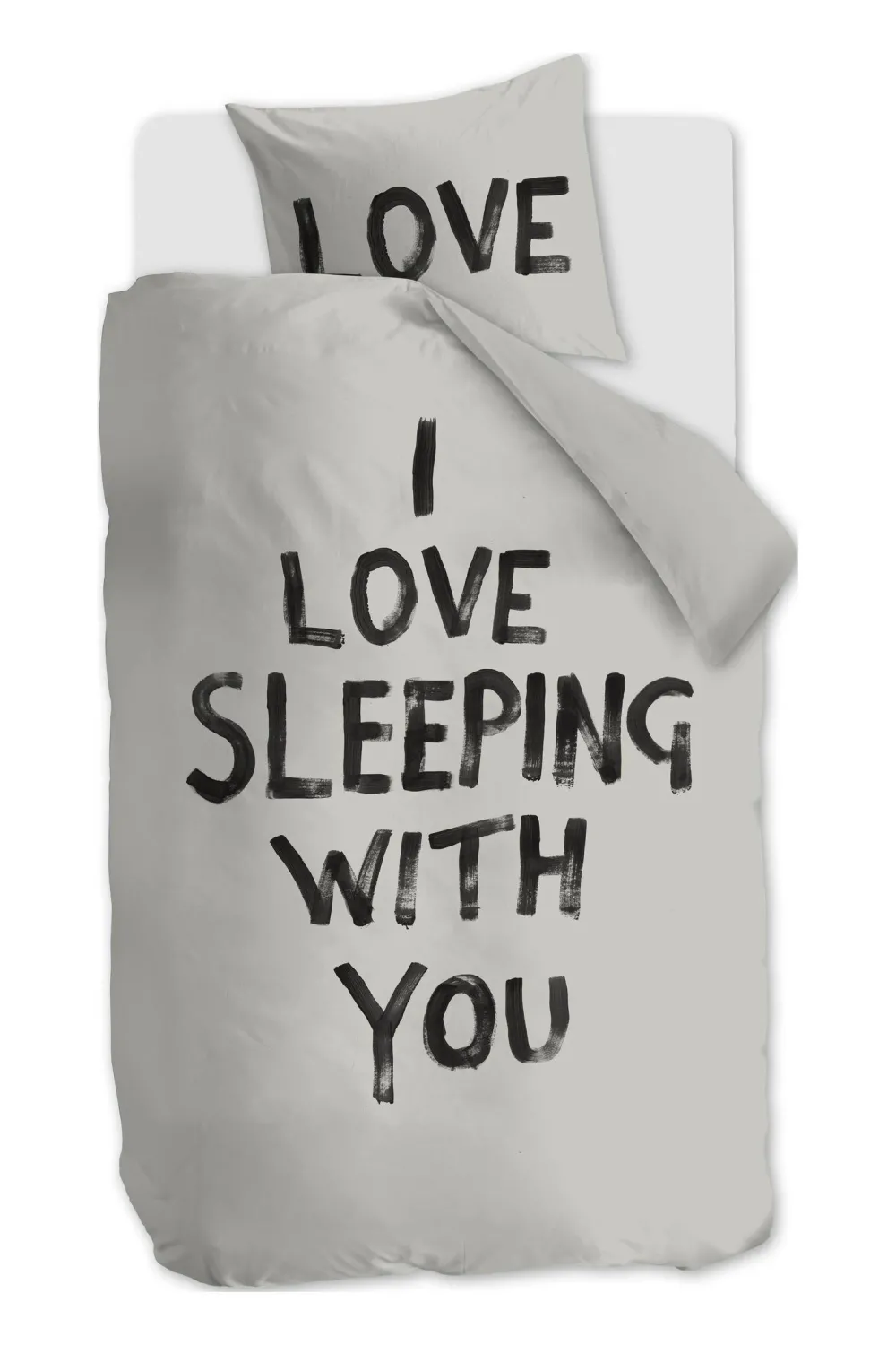 Best Sale vtwonen Katoenen Dekbedovertrek 1 Persoons Love Sleep (140X220 Cm)
