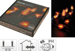 Outlet W Vlamverlichting (10 Led)