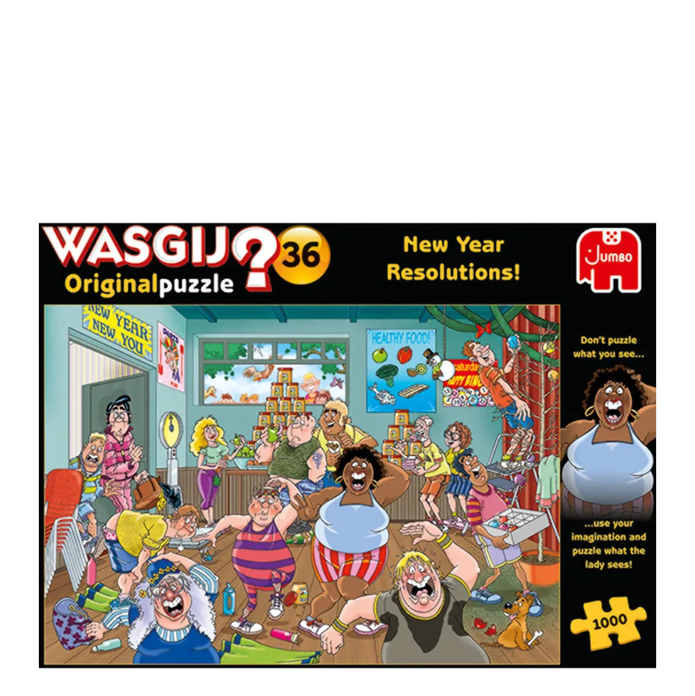 Original 36 Goede Voornemens! Legpuzzel 1000 Stukjes|Wasgij Flash Sale