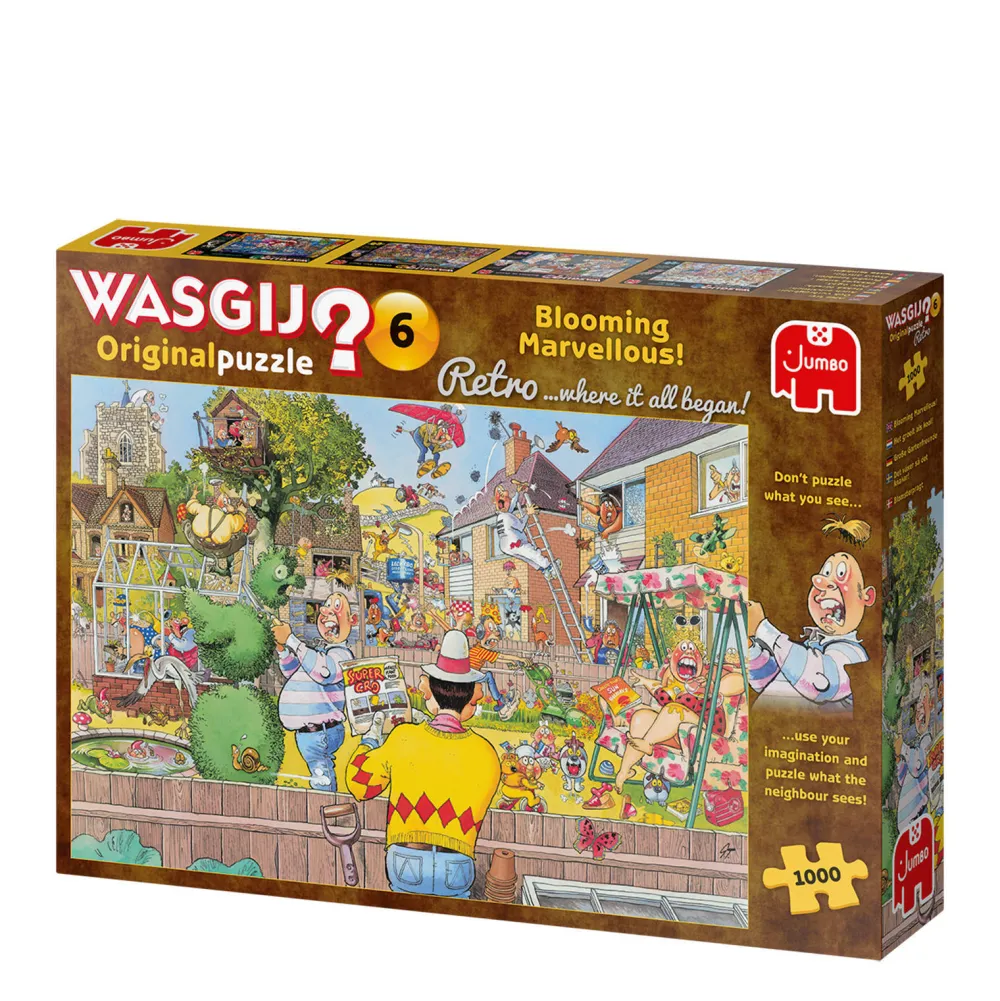 Retro Original 6 Legpuzzel 1000 Stukjes|Wasgij Cheap