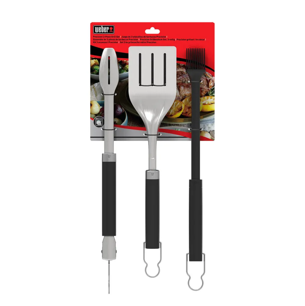 3-Delig Precision Barbecueset|Weber Discount