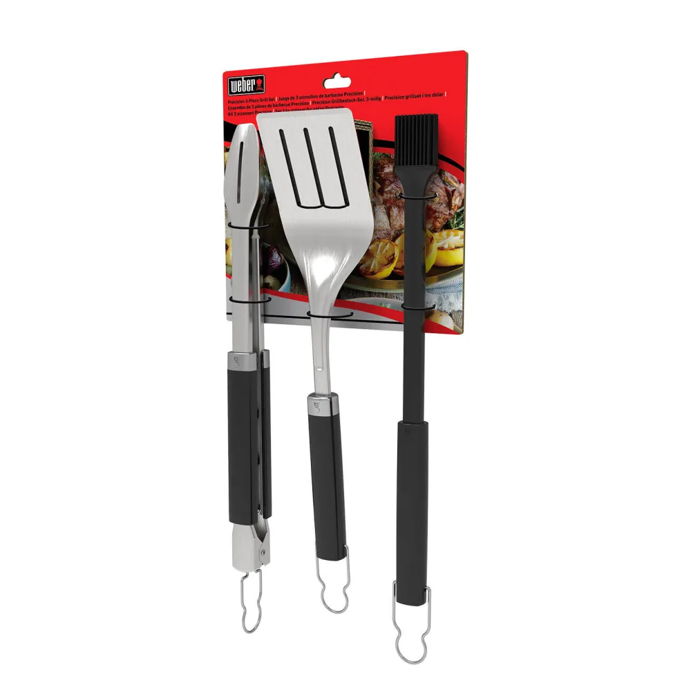 3-Delig Precision Barbecueset|Weber Discount