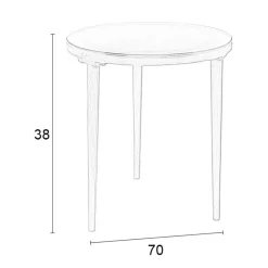 Shop Wehkamp Home Bijzettafel Haru