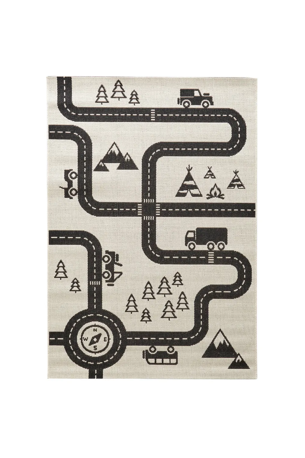 Outlet Wehkamp Home Binnen- En Buiten Kindervloerkleed Lineo (170X120 Cm)