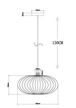 Store Wehkamp Home Hanglamp Cage