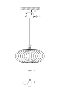 Store Wehkamp Home Hanglamp Cage