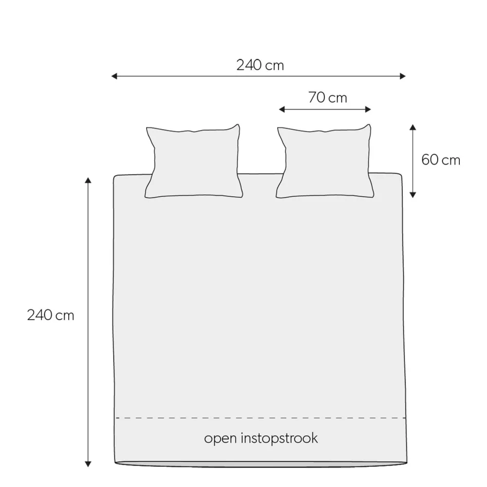 Fashion Wehkamp Home Katoenen Dekbedovertrek Lits-Jumeaux (240X220 Cm)