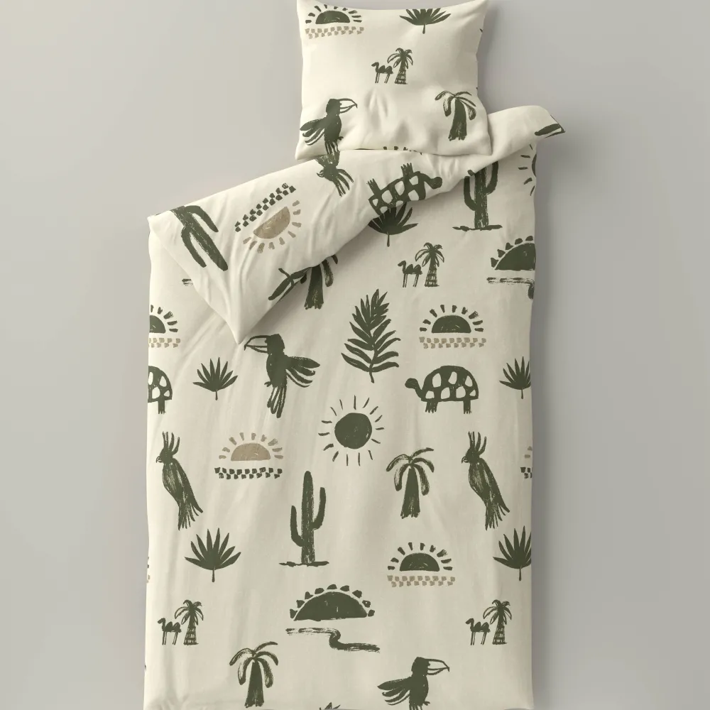 Store Wehkamp Home Katoenen Dekbedovertrek 1 Persoons Sunrise Desert (140X200 Cm)