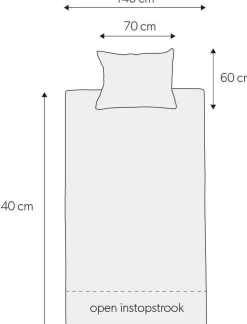 Store Wehkamp Home Katoenen Dekbedovertrek 1 Persoons (140X220 Cm)