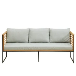 Teak 3-Zits Loungebank Leon|Wehkamp Home Shop
