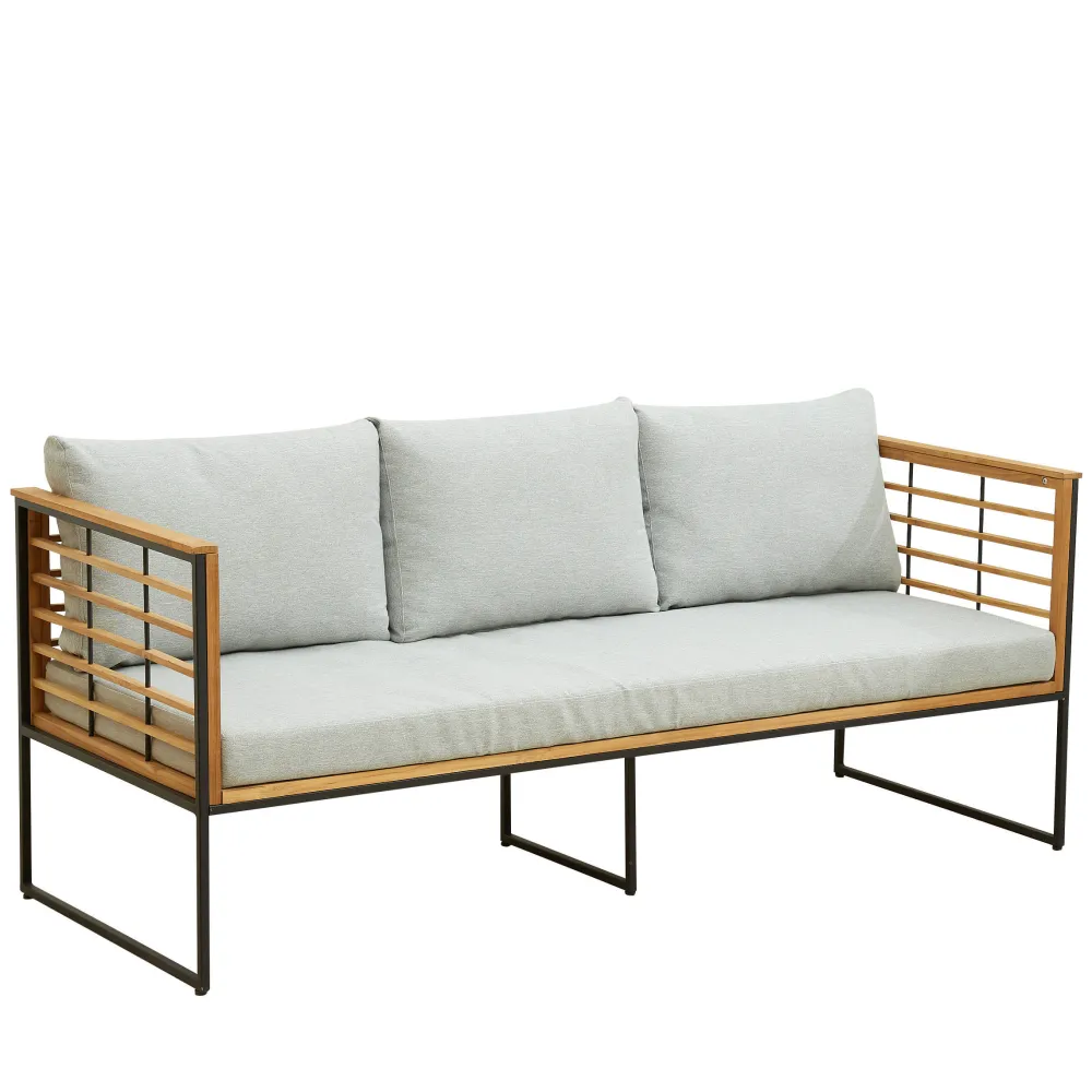 Teak 3-Zits Loungebank Leon|Wehkamp Home Shop