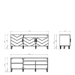 Shop Wehkamp Home Tv-Meubel Silk