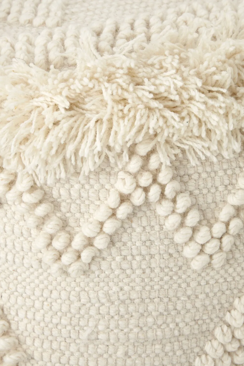 New Wehkamp Home Wollen Poef (40X40 Cm)
