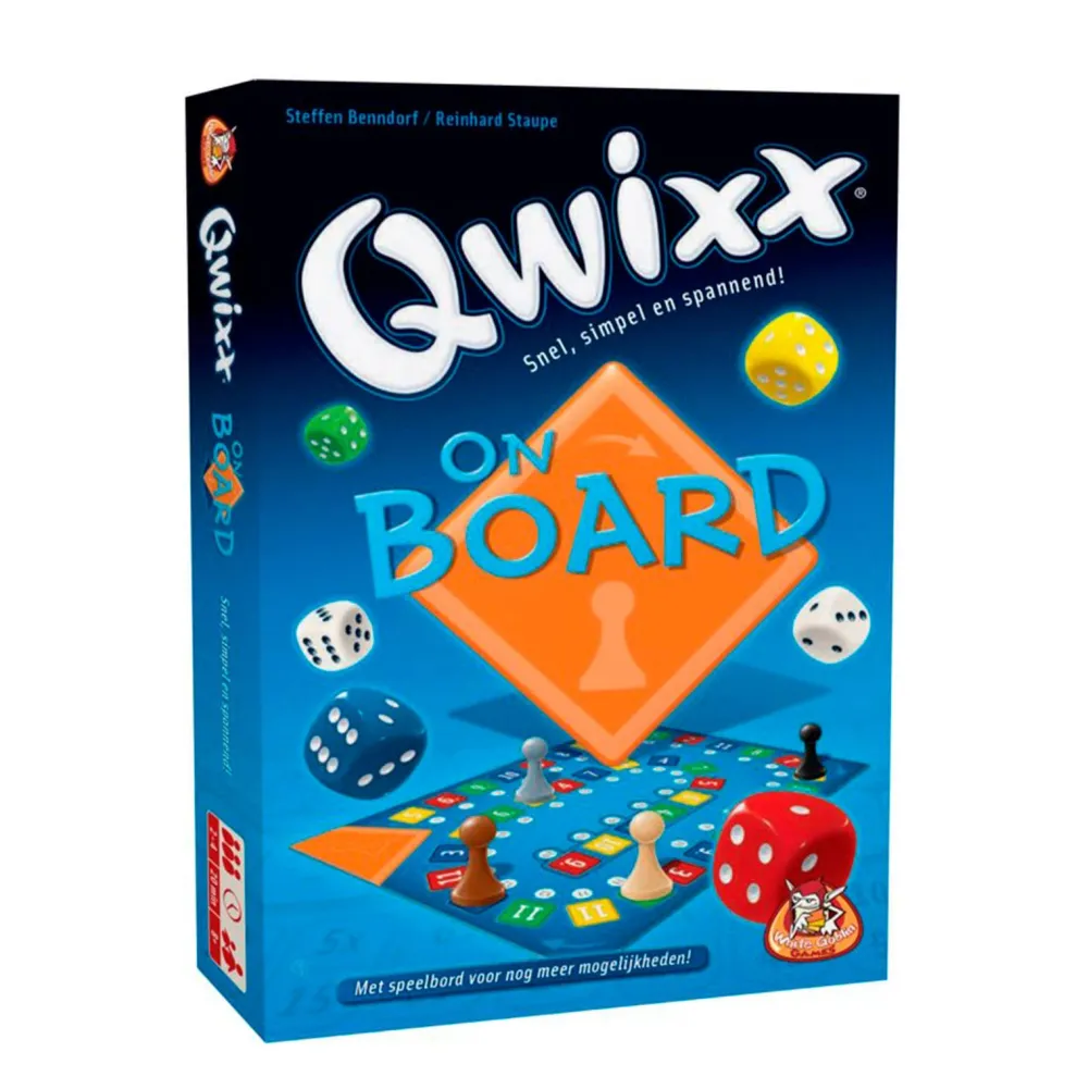 Qwixx On Board Dobbelspel|White Goblin Games Best