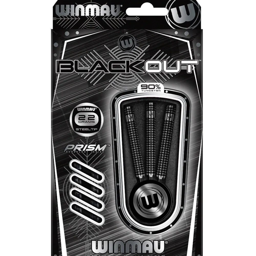 Blackout Steeltip Dartpijlen 22Gr|Winmau Flash Sale