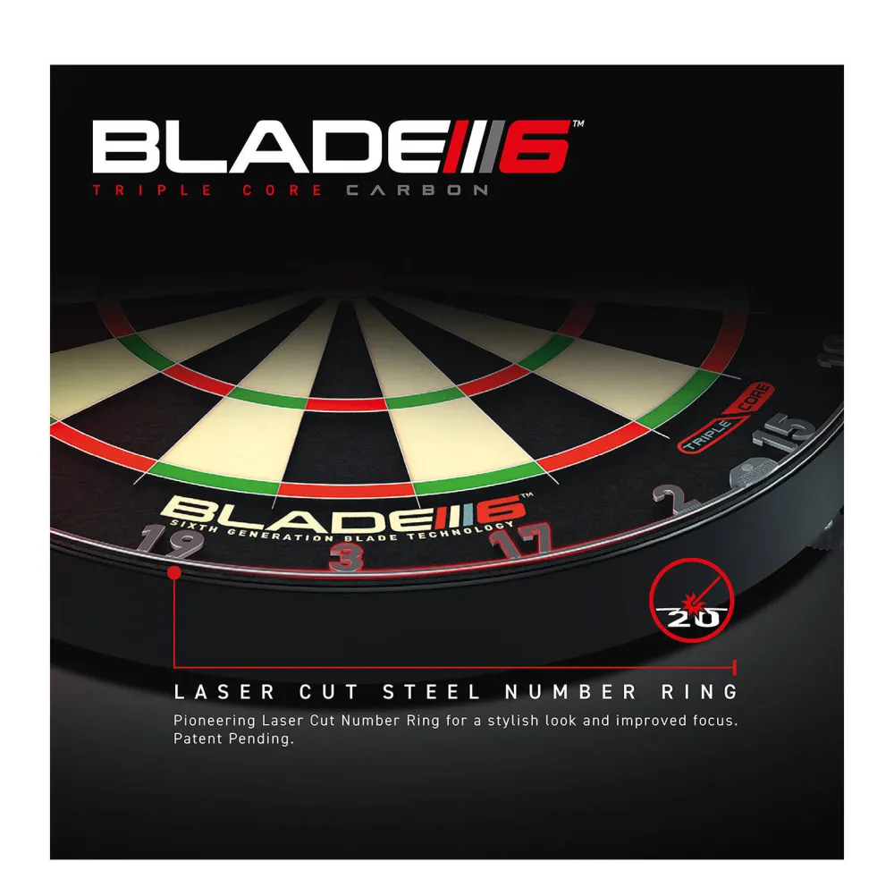 Blade 6 Triple Core Dartbord|Winmau Flash Sale