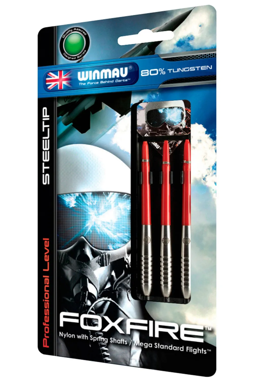 Foxfire 80% Tungsten Dartpijlen (24 Gram)|Winmau Cheap