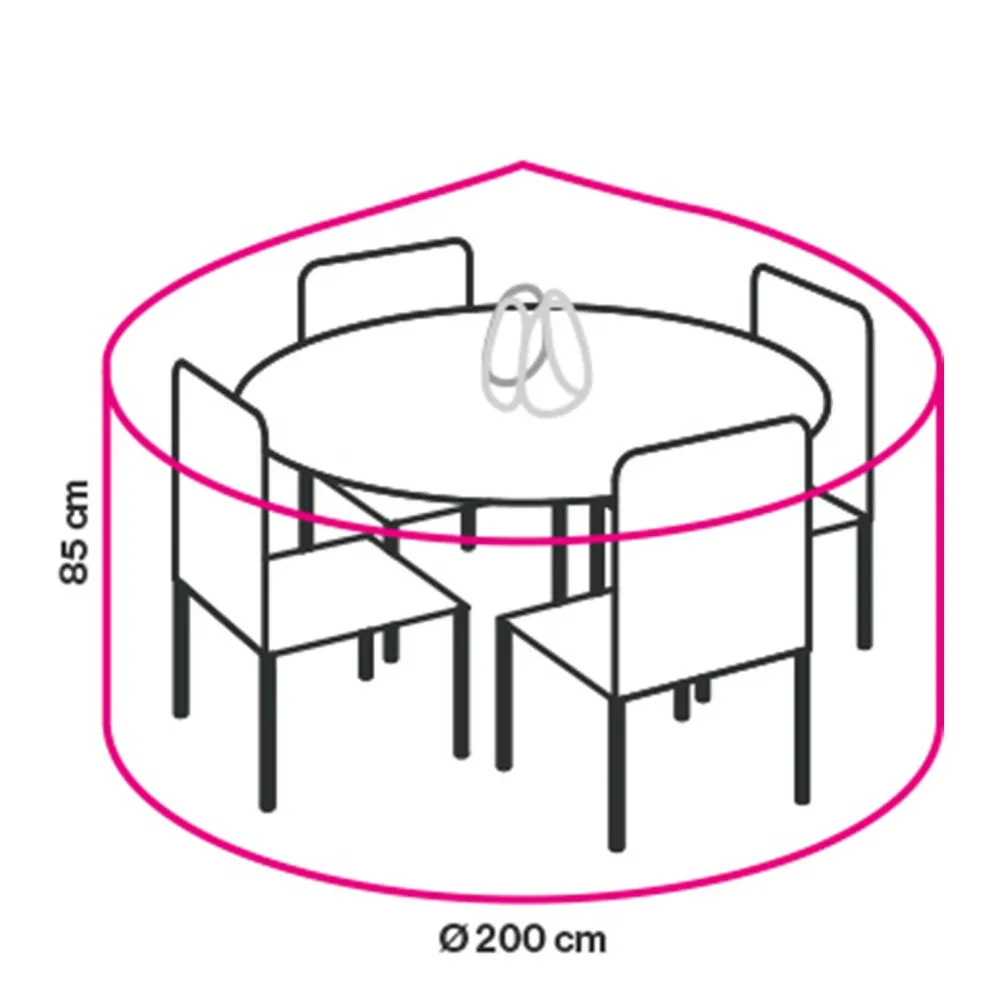 Premium Tuinmeubelhoes Tafel Tot O150 Cm|Winza Outdoor Covers Best