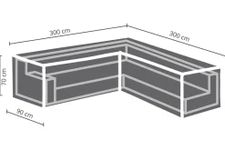 Tuinmeubelhoes L-Vorm 300|Winza Outdoor Covers Sale