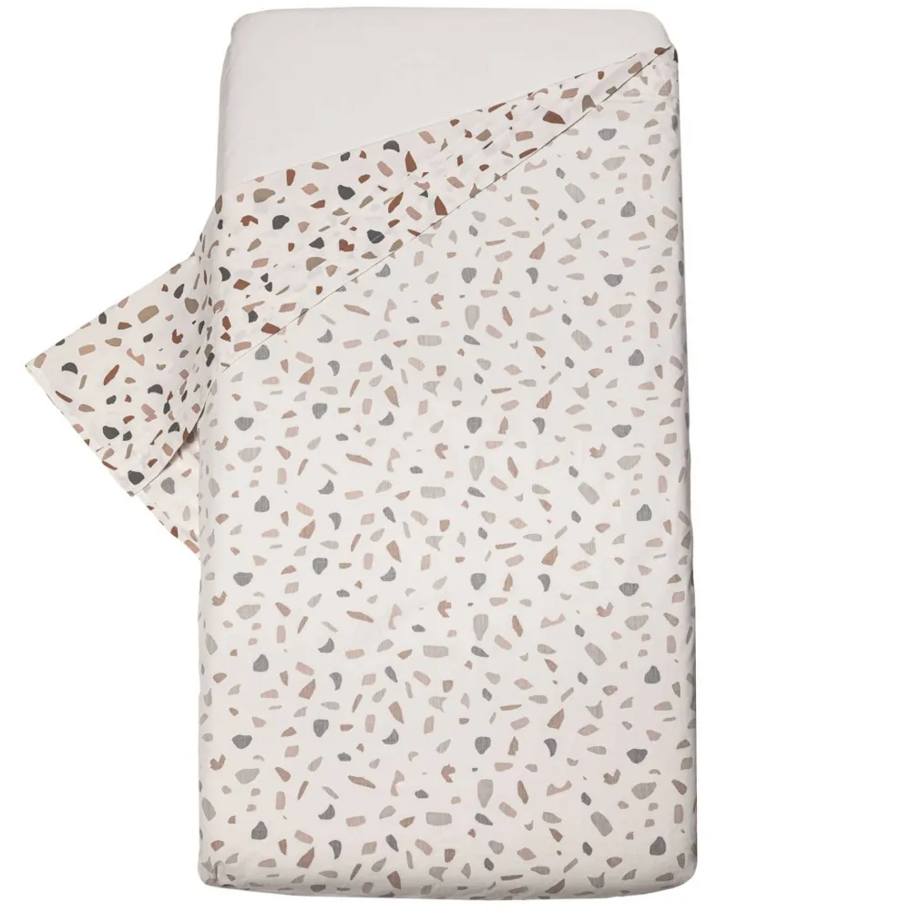 Fashion Witlof for kids Tuck-Inn Baby Wieglaken Colour Your World 40X80 Cm Beige