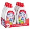 Sale Witte Reus Color Reus Gel - Vloeibaar Wasmiddel - Gekleurde Was - Voordeelverpakking - 6 X 19 Wasbeurten - 114 Wasbeurten