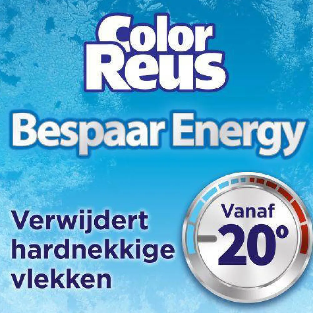 Sale Witte Reus Color Reus Gel - Vloeibaar Wasmiddel - Gekleurde Was - Voordeelverpakking - 6 X 19 Wasbeurten - 114 Wasbeurten