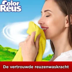 Sale Witte Reus Color Reus Gel - Vloeibaar Wasmiddel - Gekleurde Was - Voordeelverpakking - 6 X 19 Wasbeurten - 114 Wasbeurten