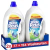 Shop Witte Reus Gel - Vloeibaar Wasmiddel - Witte Was - Voordeelverpakking - 2 X 77 Wasbeurten - 154 Wasbeurten