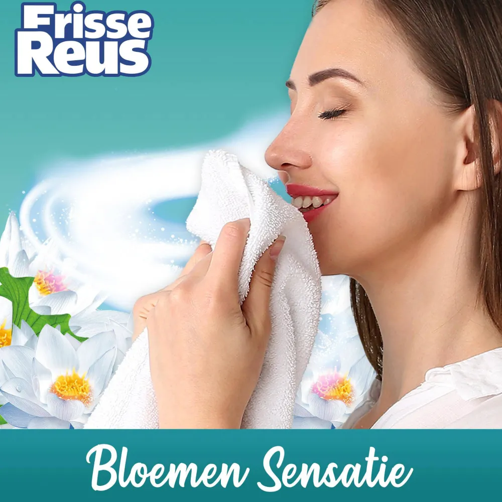 Clearance Witte Reus Gel Lotus - Vloeibaar Wasmiddel - Witte Was - Voordeelverpakking - 6 X 19 Wasbeurten - 114 Wasbeurten