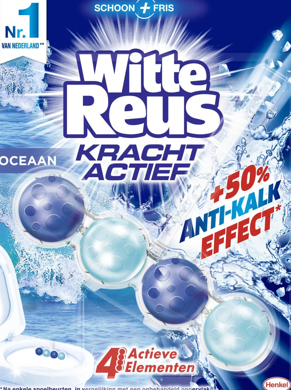Cheap Witte Reus Kracht Actief Oceaan Toiletblok - 10 Stuks
