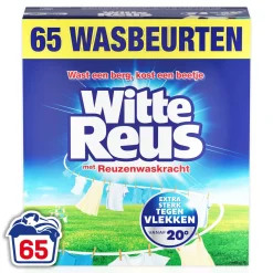 Fashion Witte Reus Poeder - Waspoeder - Witte Was - Grootverpakking - 65 Wasbeurten
