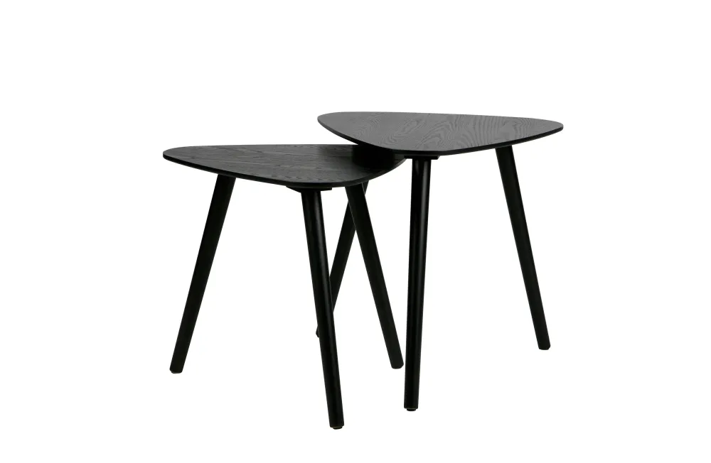 Fashion Woood Bijzettafel Nila (Set Van 2)