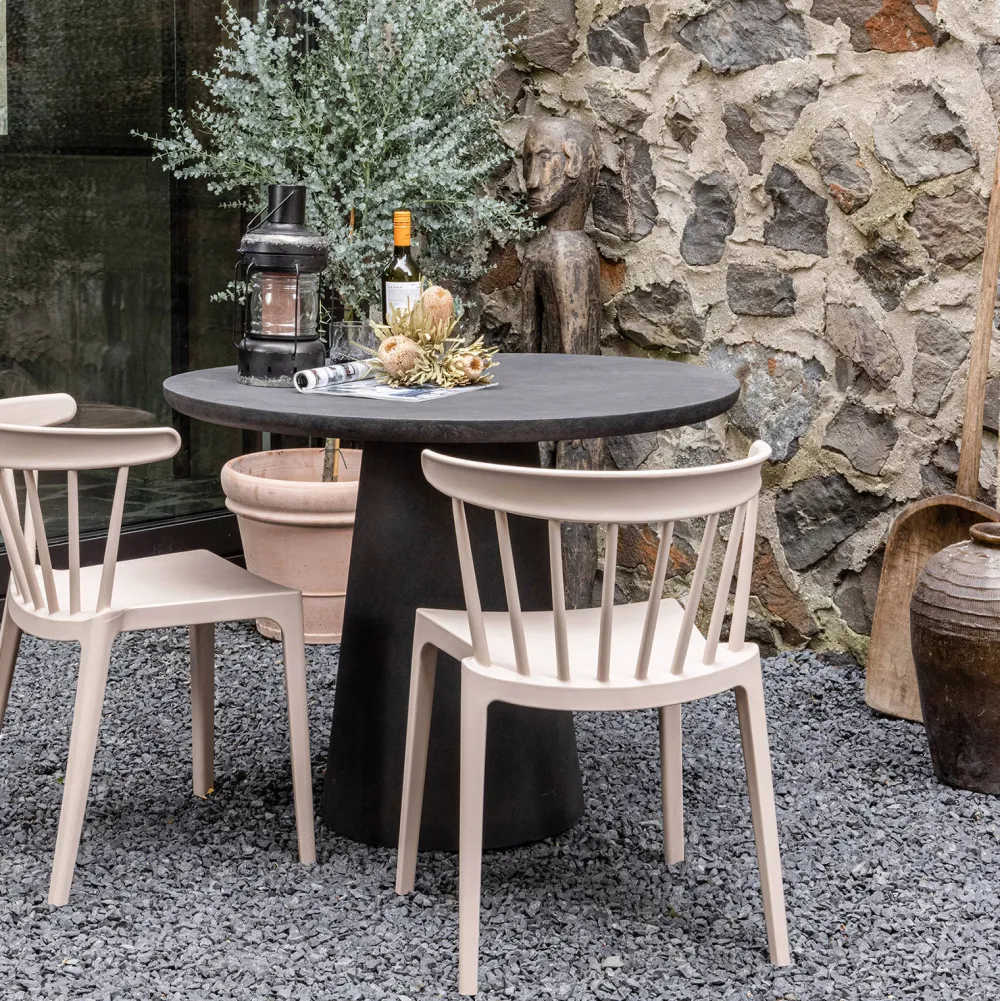Damon Eettafel Betonlook 76Xo100|Woood Best Sale