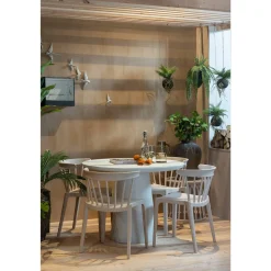 Shop Woood Damon Eettafel Betonlook 76Xo100