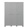 Discount Woood 3-Deurs Kledingkast Dennis