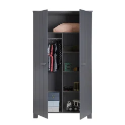 New Woood 2-Deurs Kledingkast Dennis
