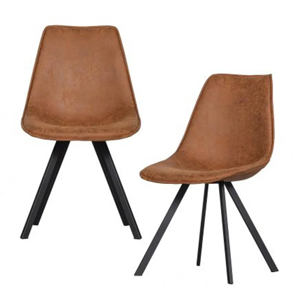Fashion Woood Eetkamerstoel (Set Van 2) Swen