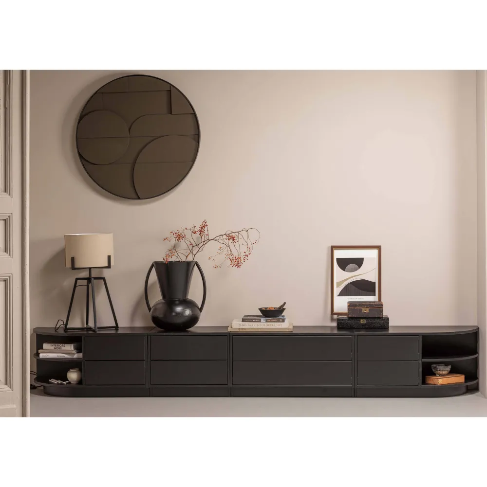Store WOOOD Exclusive Tv-Meubel Finca Rond Rechts