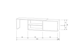 Cheap WOOOD Exclusive Tv-Meubel Jone