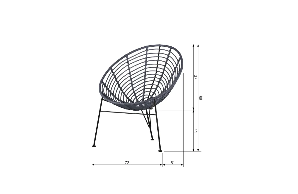 Loungestoel Jane|Woood Discount