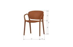 Tuinstoel Bent - Set Van 4|Woood Sale