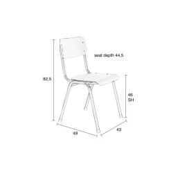 Back To School Tuinstoel (Set Van 2)|Zuiver Outlet