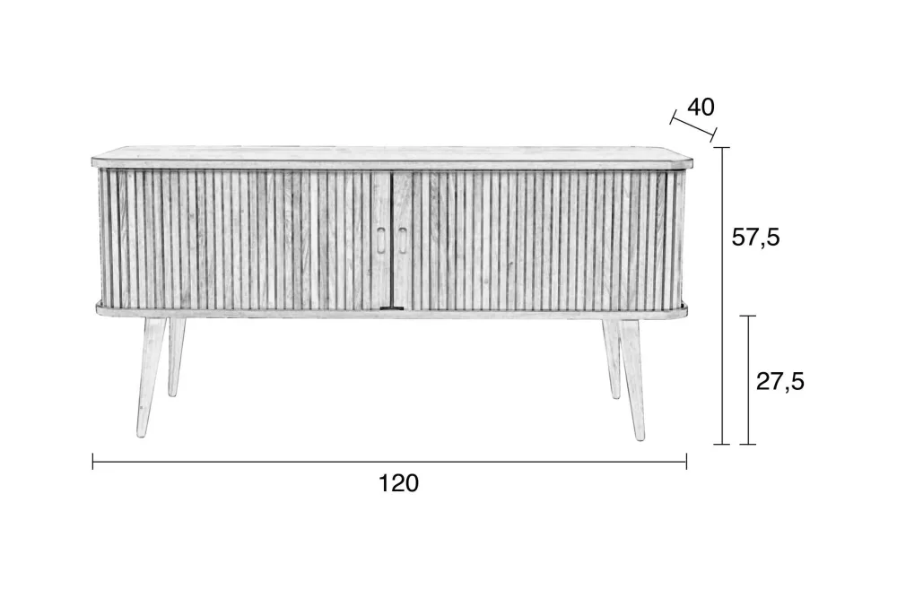 Shop Zuiver Barbier Dressoir