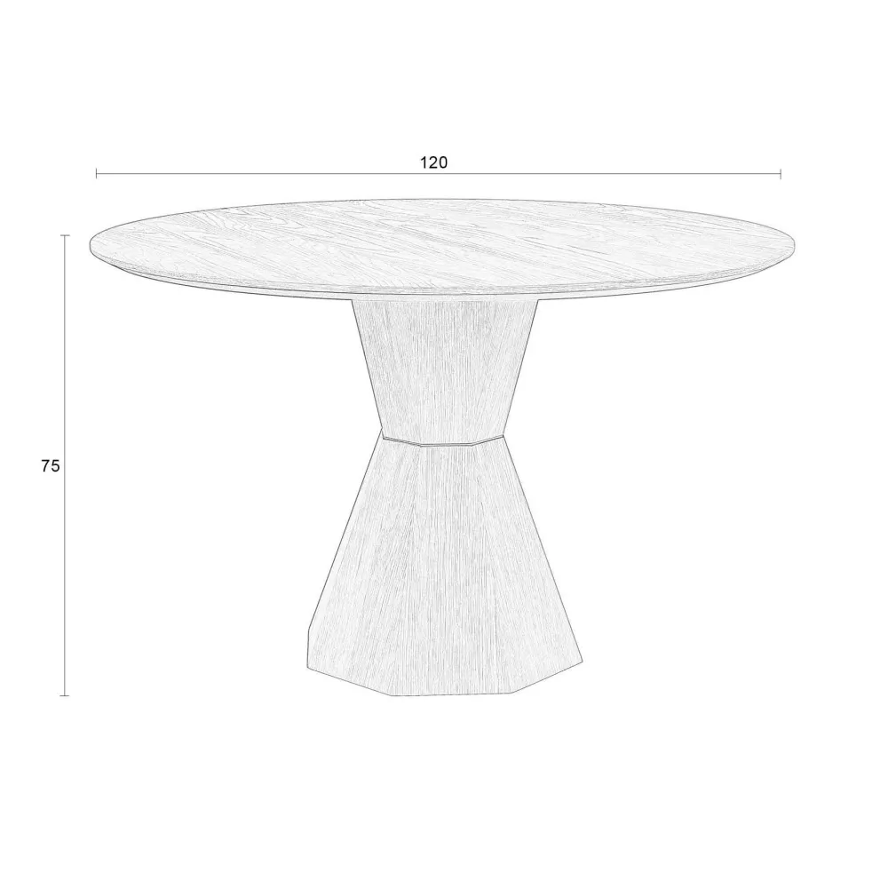 New Zuiver Eettafel Lotus