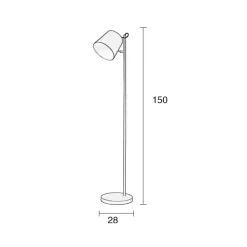 Best Zuiver Vloerlamp Buckle Head