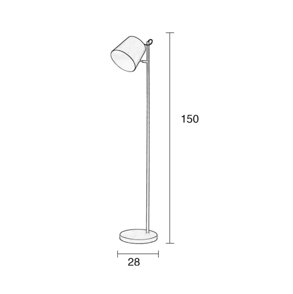 Best Zuiver Vloerlamp Buckle Head