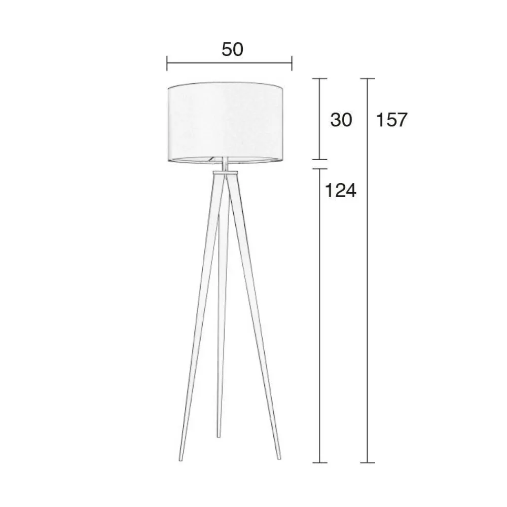 Shop Zuiver Vloerlamp Tripod