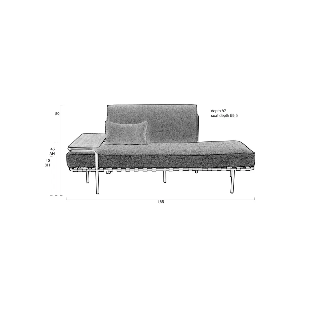 Best Sale Zuiver 2-Zitsbank Star